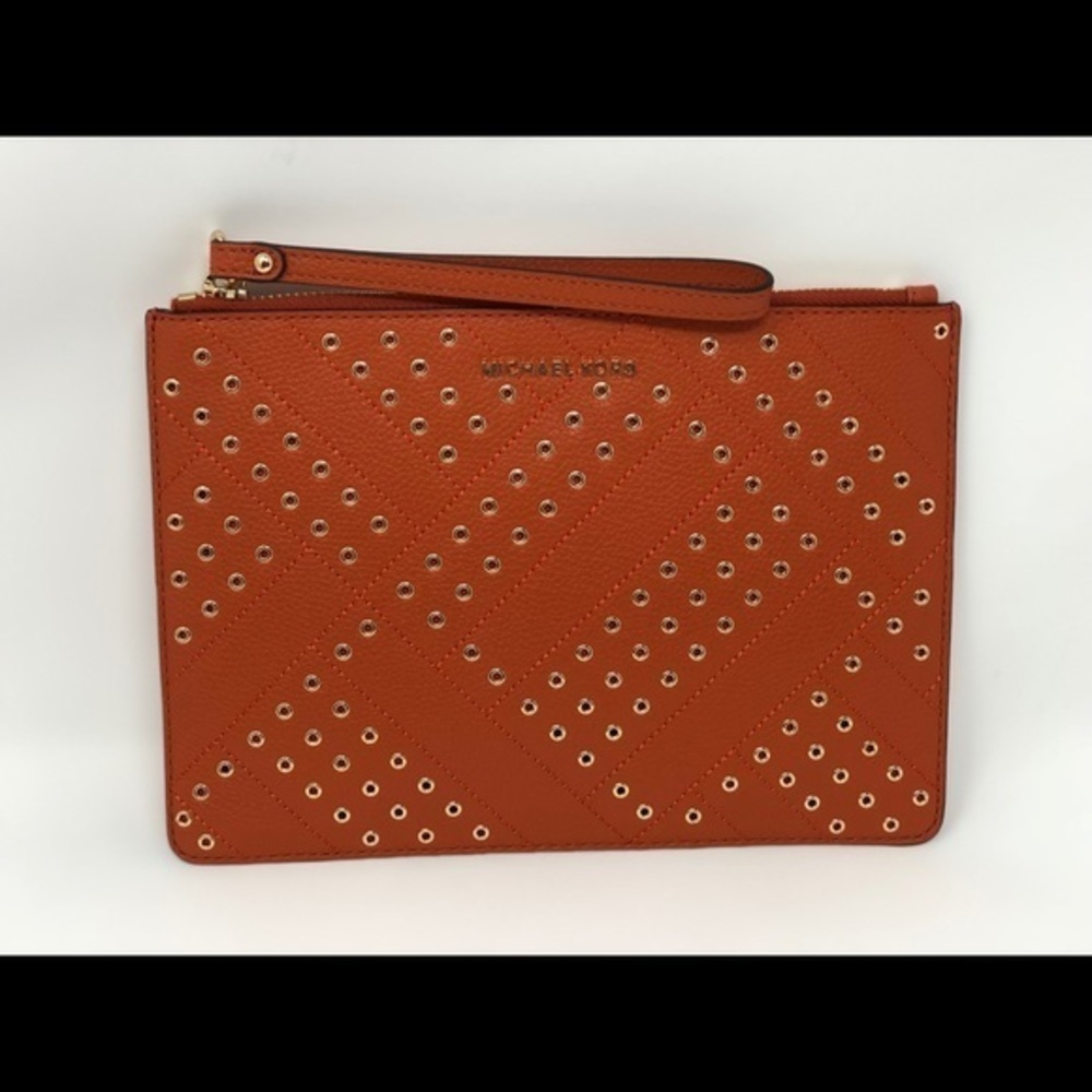 Michael kors jet set travel XL zip clutch wristlet